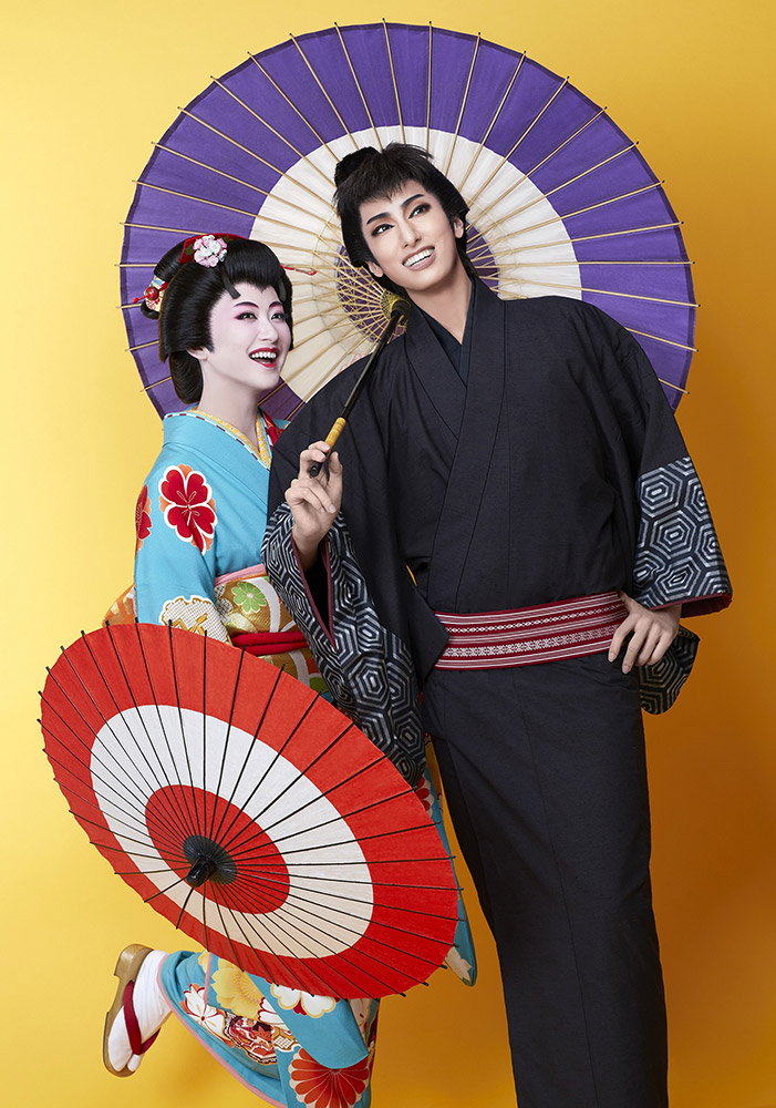 宝塚花組公演 オペレッタ・ジャパネスク『鴛鴦歌合戦』ネオ